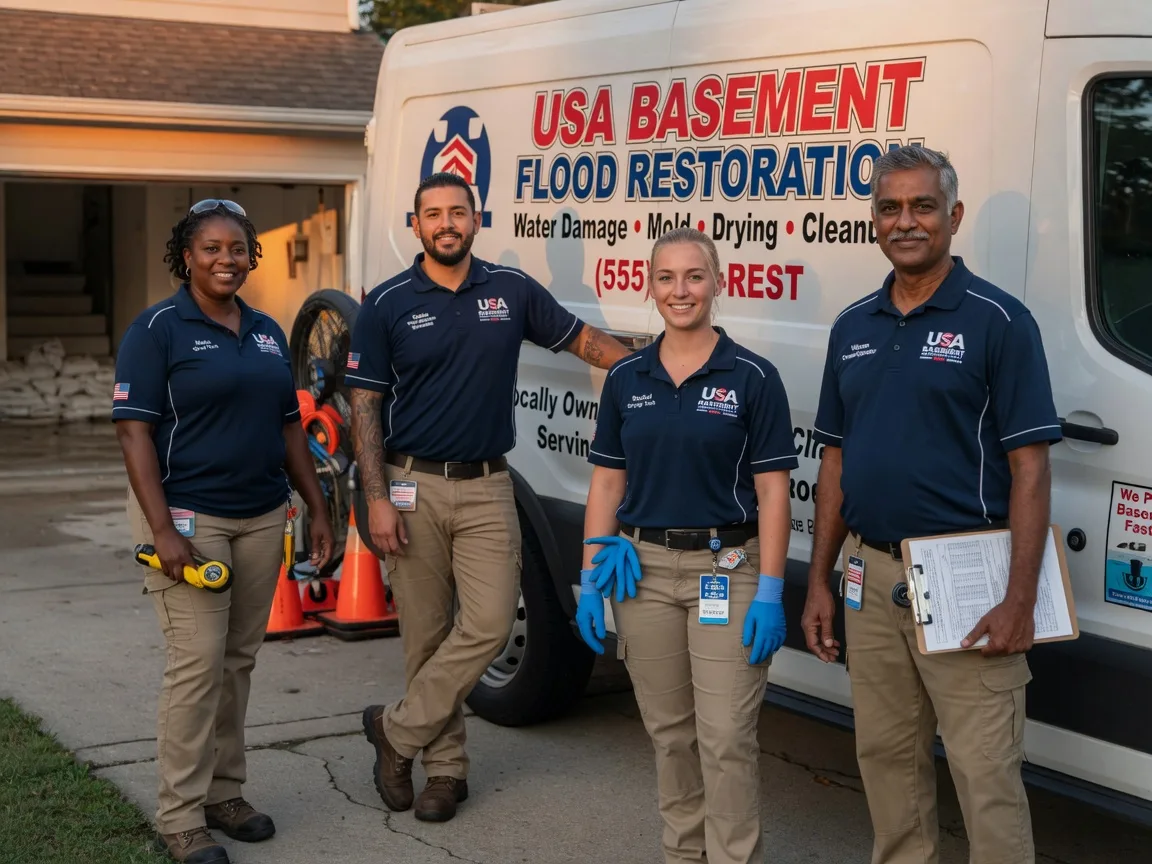 Basement Flood Cleanup company in Villa Ridge, IL